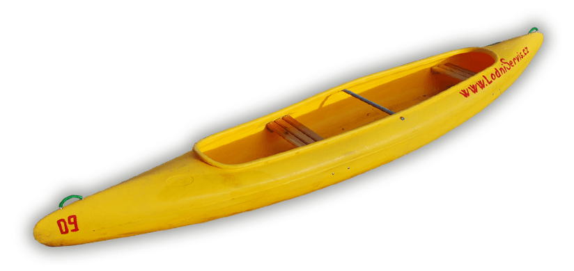 Dvoumístná kanoe Vydra